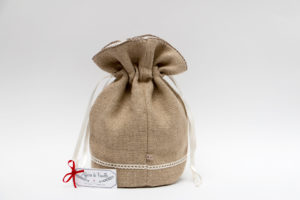 Pochon M - Coeur broderie