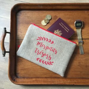 Pochettes "Mes petits trésors" - Rouge
