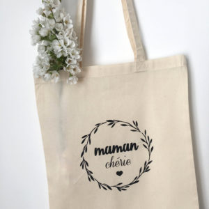 Tote bag Maman "Chérie"
