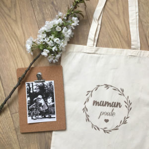 Tote bag Maman "Poule"