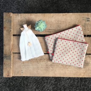 Pochettes Pois Rouge