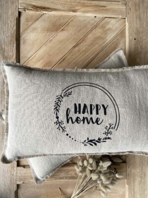 Housse HAPPY Home - 30x50cm