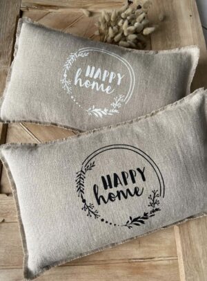 Housse HAPPY Home - 30x50cm