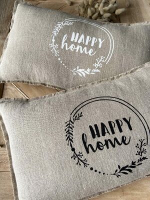 Housse HAPPY Home - 30x50cm