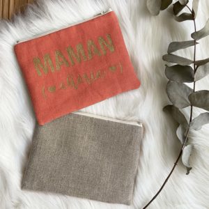 Pochettes "Maman" CORAIL