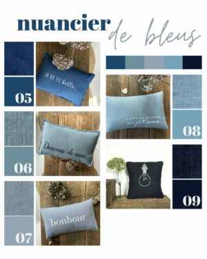 Coussin "Prendre le temps"