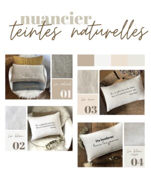 Coussin " Une envie de glandouiller "