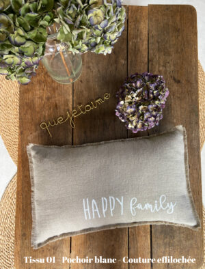 Coussin "HAPPY Family"
